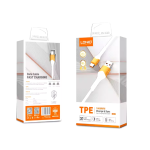 عکس کابل تبدیل USB به USB-C الدینیو مدل LS801 طول 1 متر