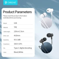 هندزفری سلبریت مدل G-38